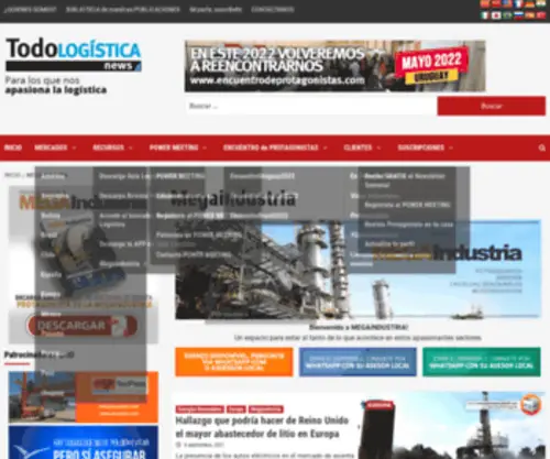 Megaindustria.com(Redirigir al navegador a otra URL) Screenshot