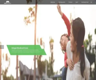 Megainsurance.co.id(Mega Insurance) Screenshot