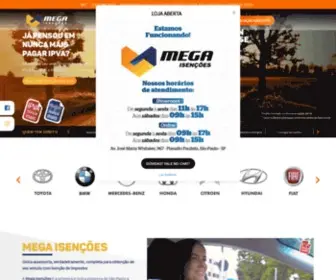 Megaisencoes.com.br(Isenção de IPVA) Screenshot