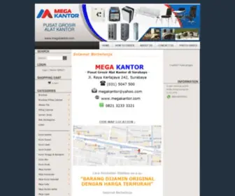 Megakantor.com(Distributor Alat Kantor Surabaya) Screenshot