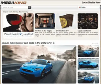 Megaking.com(Has been registered) Screenshot