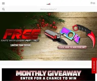 Megaknife.com(Knives & Tactical Gear At The Lowest Prices) Screenshot