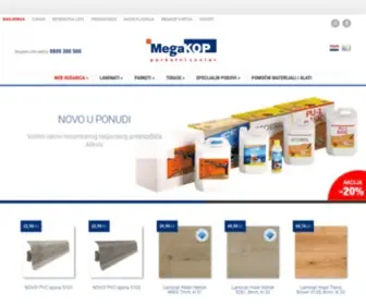 Megakop.hr(MegaKOP parketni centar) Screenshot