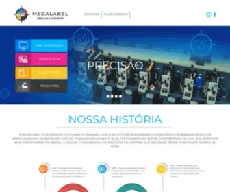 Megalabel.com.br(Megalabel) Screenshot