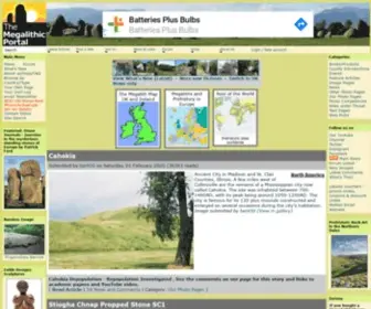 Megalithic.co.uk(World-wide Ancient Site Database, Photos and Prehistoric Archaeology News with geolocation) Screenshot