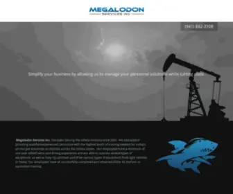 Megalodonservices.com(Megalodon Services Inc) Screenshot