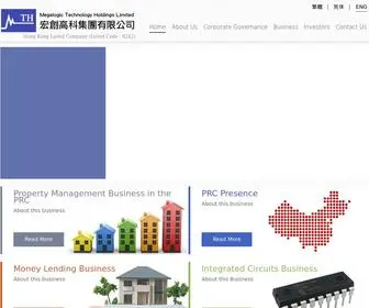 Megalogic.com.hk(宏創高科集團有限公司) Screenshot