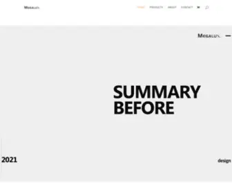 Megalux.us(Megalux Lighting) Screenshot