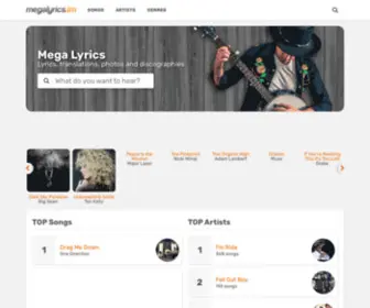 Megalyrics.fm(Mega) Screenshot
