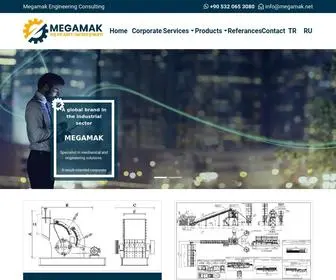 Megamak.net(Megamak Engineering Consulting Services) Screenshot