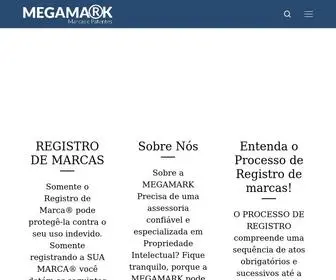 Megamark.com.br(Registro de Marcas & Patentes) Screenshot