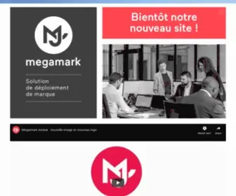 Megamark.fr(Page d'accueil) Screenshot