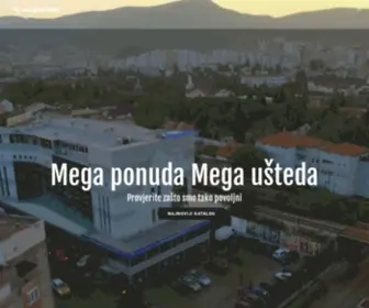 Megamarkt.com.ba(Megamarkt) Screenshot