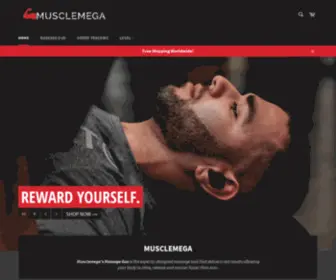 Megamassagegun.com(Musclemega) Screenshot