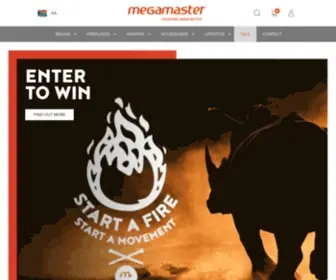 Megamaster.co.za(Braai & Fireplace) Screenshot