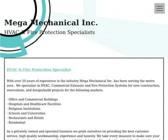 Megamechanicalnyc.com(Mega Mechanical) Screenshot