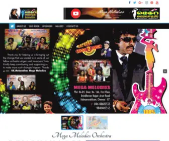 Megamelodies.com(Mega Melodies Orchestra) Screenshot