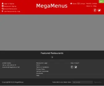 Megamenus.net(Wilmington, DE) Screenshot