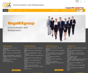 Megamixnetwork.com(MegaMix Group) Screenshot