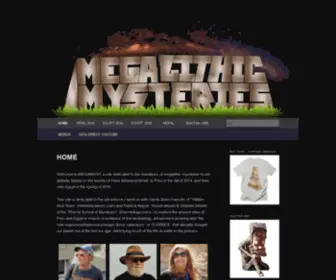 Megamyst.com(Megalithic Mysteries) Screenshot