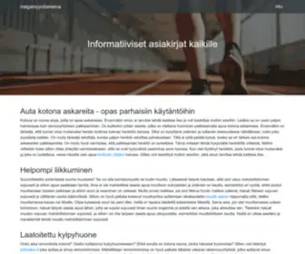 Megamyyntiareena.fi(Informatiiviset asiakirjat kaikille) Screenshot