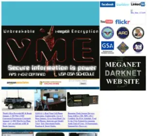 Meganet.com(Data security services based on unbreakable encryption) Screenshot