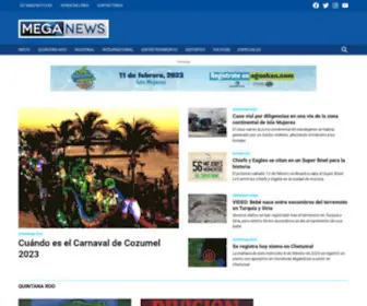 Meganews.mx(Noticias en un clic) Screenshot