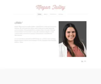 Megangtalley.com(Megan Talley) Screenshot