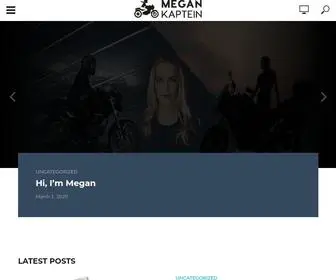 Megankaptein.com(Motorcycle Lifestyle & Travel) Screenshot