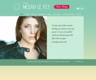 Meganlefey.com(Megan LeFey) Screenshot