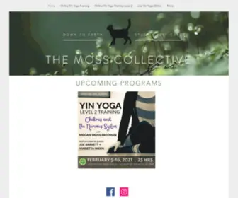 Meganmossyoga.com(Megan Moss Freeman) Screenshot