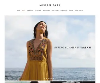 Meganpark.com.au(Women's Designer Clothes) Screenshot