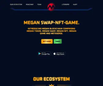 Meganswap.com(Megan Metaverse) Screenshot