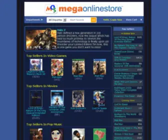 MegaonlineStore.com(Buy DVD Movies) Screenshot