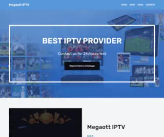 Megaottiptv.com(Megaott IPTV) Screenshot