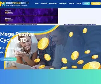 Megapassivecycler.com(Mega Passive Cycler Ltd) Screenshot