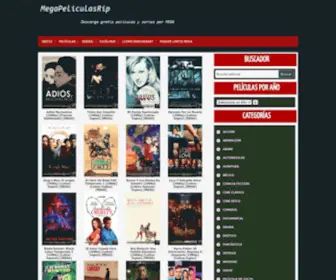 Megapeliculasrip.com(Descarga gratis películas y series por MEGA) Screenshot