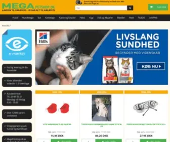 Megapetshop.dk(Køb) Screenshot