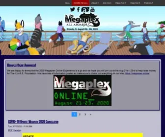 Megaplexcon.org(Megaplex) Screenshot