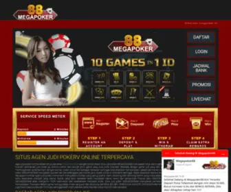 Megapoker88.live Screenshot