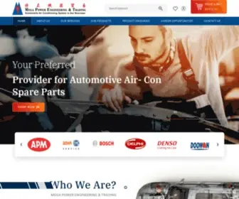 Megapower.com.sg(Aircon Spare Parts) Screenshot