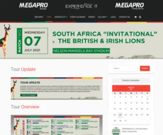 Megaprohospitality.co.za(Megapro Hospitality) Screenshot