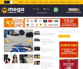 MegaradiovCa.com.br(Mega Rádio VCA) Screenshot