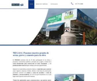 Megasa.com.mx(Materiales para construcción) Screenshot