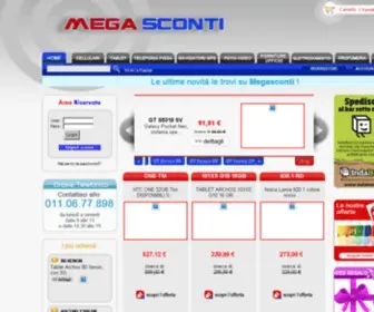 Megasconti.net(Confronta Le Migliori Offerte E Risparmia Oggi Stesso) Screenshot