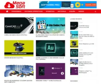 Megasoft1.com( MegaSoft) Screenshot