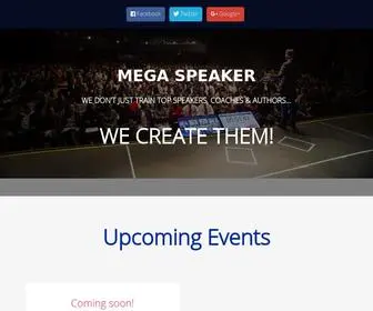 Megaspeaker.com(Mega Speaker) Screenshot