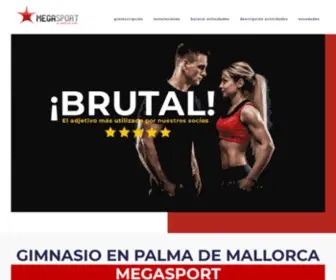 Megasportcentre.com(Gimnasio en Palma de Mallorca) Screenshot