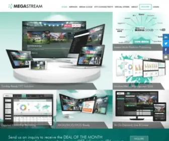 Megastream.com(Media Hosting) Screenshot