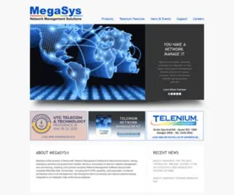 Megasys.com(Network Management Software) Screenshot